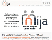Tablet Screenshot of mija.org